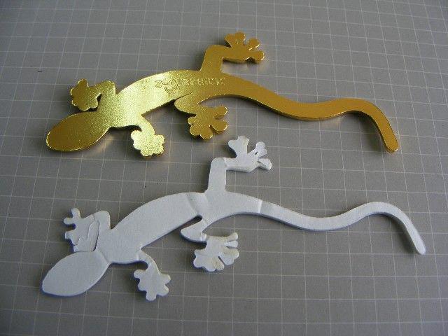 ● Gecko ゲッコーヤモリ!GOLD メタル製 エンブレムSサイズ ● < 自動車/バイク ● Gecko ゲッコーヤモリ!GOLD メタル製 エンブレムSサイズ ● < 自動車/バイク
