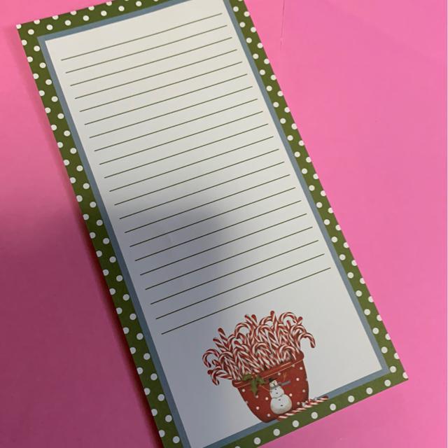 海外クリスマス便せん メモ帳 < インテリア/ライフ  海外クリスマス便せん メモ帳 < インテリア/ライフの