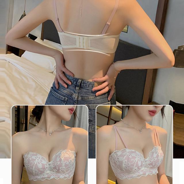 送料無料 新品 レースブラショーツセット レディース ノンワイヤー セクシー < 女性ファッション  送料無料 新品 レースブラショーツセット レディース ノンワイヤー セクシー < 女性ファッションの