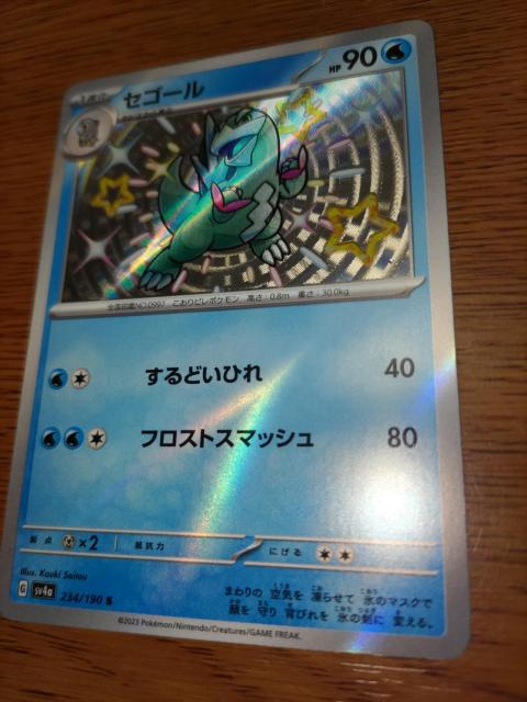 ポケモンカード*セゴール*開封後スリーブ保管 < トレーディングカード  ポケモンカード*セゴール*開封後スリーブ保管  < トレーディングカードの
