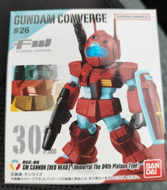 ガンダム コンバージ 302 ジムキャノン レッドヘッド 未開封新品 < アニメ/コミック/キャラクター  ガンダム コンバージ 302 ジムキャノン レッドヘッド 未開封新品  < アニメ/コミック/キャラクターの