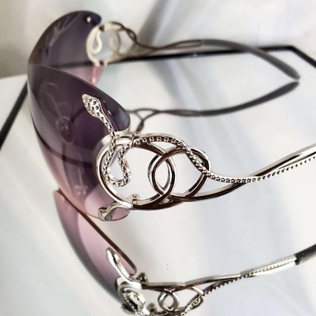 込み★スネークデザイン!PCレンズ!フレームレスサングラス★ < 女性ファッション 込み★スネークデザイン!PCレンズ!フレームレスサングラス★ < 女性ファッションの