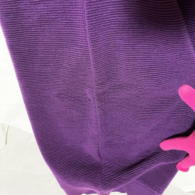 【ヴィンテージ】【CELINE】 ウール / ひざ丈 タイトスカート / 40 紫 < ブランド 【ヴィンテージ】【CELINE】 ウール / ひざ丈 タイトスカート / 40 紫 < ブランドの