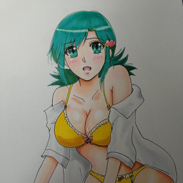 自作イラスト スーパーリアル麻雀 ひな子 制服 < アニメ/コミック/キャラクター 自作イラスト スーパーリアル麻雀 ひな子 制服 < アニメ/コミック/キャラクターの