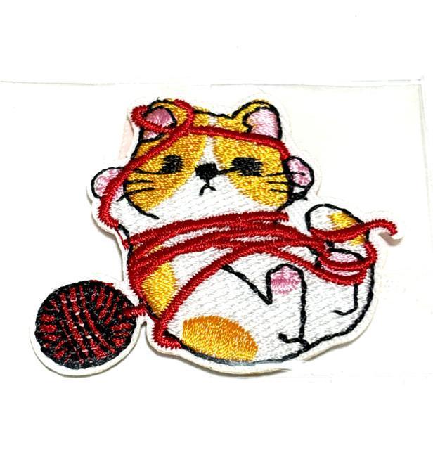 150 猫ちゃんのワッペン 1枚 アップリケ 手芸材料 アイロンパッチ ねこ ネコ < ペット/手芸/園芸 150 猫ちゃんのワッペン 1枚 アップリケ 手芸材料 アイロンパッチ ねこ ネコ < ペット/手芸/園芸の