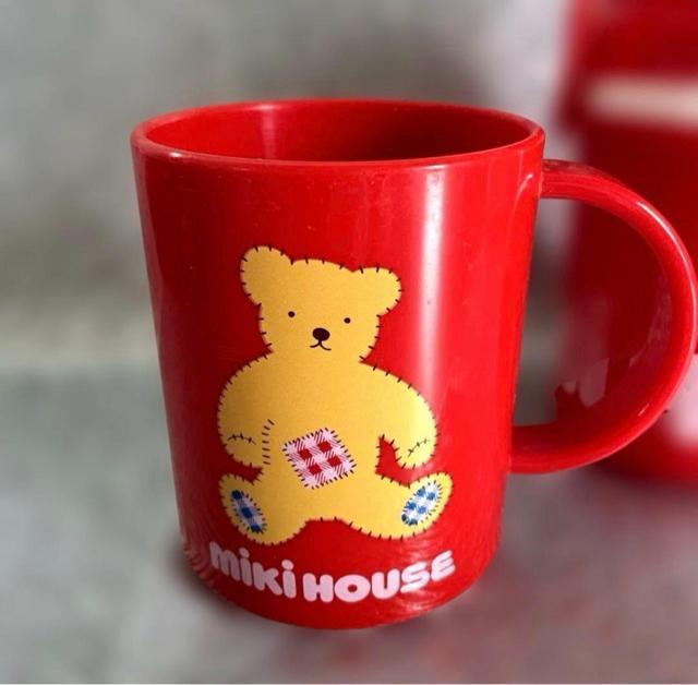 [���g�p] MIKI HOUSE �Ԃ��N�}�̃}�O�J�b�v�Ɛ����̃Z�b�g �� �C���e���A/���C�t�� 