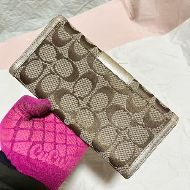 �y��ԁzCOACH �R�[�` �����z �V�O�l�`���[ �V�����p���S�[���h ���S �� �u�����h�� 