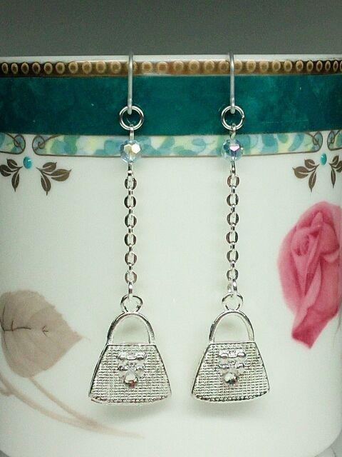 鞄のチャームクリスタルストーン&サファイアスワロ樹脂フック☆ < 女性アクセサリー/時計  鞄のチャームクリスタルストーン&サファイアスワロ樹脂フック☆  < 女性アクセサリー/時計の