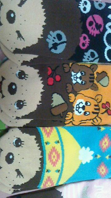 もんちち靴下4柄セット 23〜25p < ホビー  もんちち靴下4柄セット 23〜25p < ホビーの