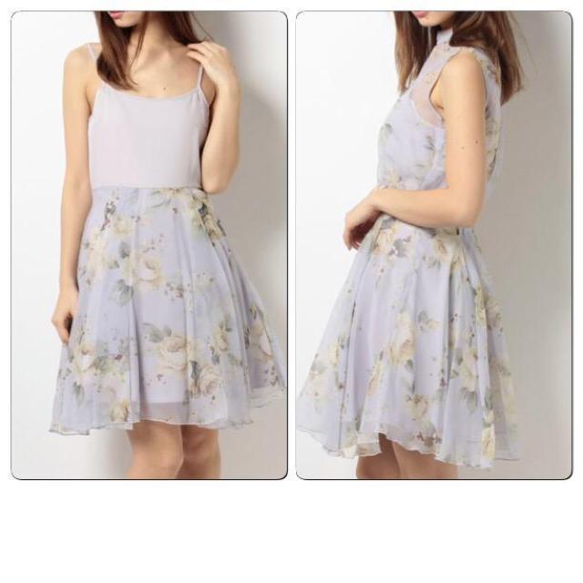 Snidel スナイデル ローズオーガンジーワンピース < ブランド Snidel スナイデル ローズオーガンジーワンピース < ブランドの