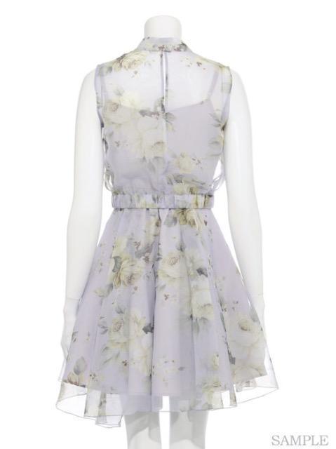 Snidel スナイデル ローズオーガンジーワンピース < ブランド Snidel スナイデル ローズオーガンジーワンピース < ブランドの