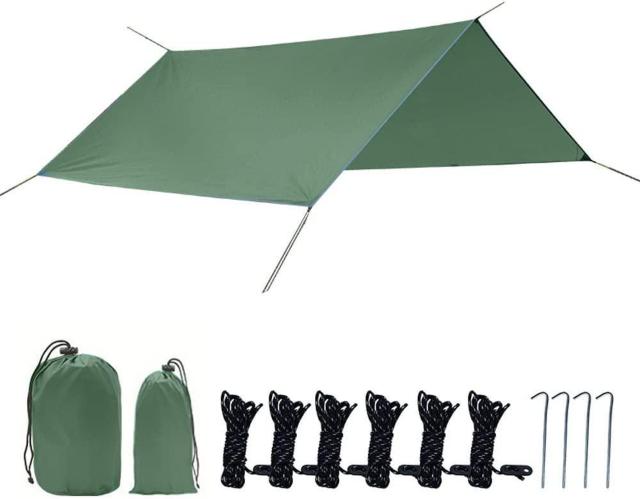 タープテント 日除けシェード 防水タープ 多機能タープ 2000mm耐水圧 大型 軽量 遮光 遮熱 携帯便利 収納袋付き 運動会 < ホビー タープテント 日除けシェード 防水タープ 多機能タープ 2000mm耐水圧 大型 軽量 遮光 遮熱 携帯便利 収納袋付き 運動会 < ホビーの