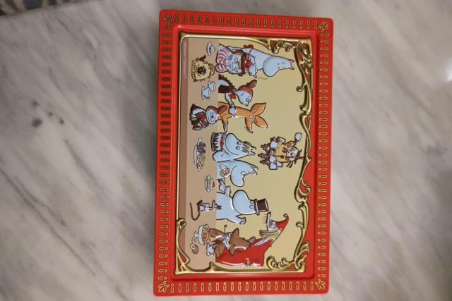 ムーミン チョコレート空き缶 缶 < アニメ/コミック/キャラクター  ムーミン チョコレート空き缶 缶  < アニメ/コミック/キャラクターの