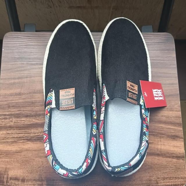 新品 26cm メンズ スリッポン ブラック 靴 男女兼用 カジュアル シューズ < 男性ファッション  新品 26cm メンズ スリッポン ブラック 靴 男女兼用 カジュアル シューズ < 男性ファッションの