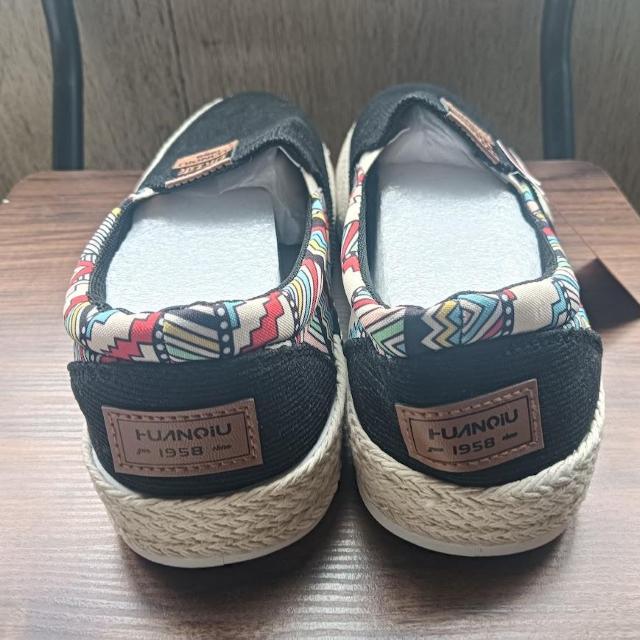 新品 26cm メンズ スリッポン ブラック 靴 男女兼用 カジュアル シューズ < 男性ファッション  新品 26cm メンズ スリッポン ブラック 靴 男女兼用 カジュアル シューズ < 男性ファッションの