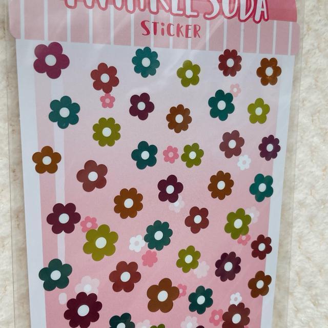 新品 TWINKLE SODA 花 お花 シール ステッカー デコ コラージュシール帳 N2m < インテリア/ライフ 新品 TWINKLE SODA 花 お花 シール ステッカー デコ コラージュシール帳 N2m < インテリア/ライフの