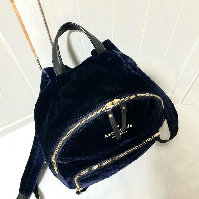 �y�󂠂�zkate spade �P�C�g�X�y�[�h �x���x�b�g �����b�N �l�C�r�[ �� �u�����h�� 