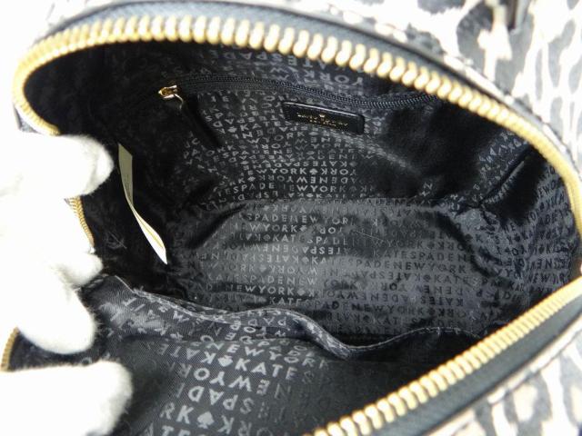 KATE SPADE ケイトスペード リュック バックパック レオパード柄×ブラック < ブランド KATE SPADE ケイトスペード リュック バックパック レオパード柄×ブラック < ブランドの
