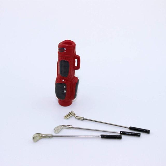 ミニチュア★ゴルフバッグ★レッド★赤★ドールハウスに★ < おもちゃ  ミニチュア★ゴルフバッグ★レッド★赤★ドールハウスに★ < おもちゃの