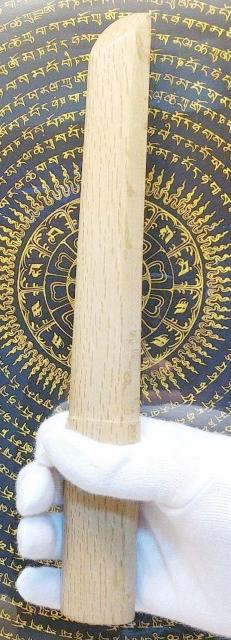 短刀木刀 白樫製 長さ約29cm 直刀型 御守刀 刀剣美術 < ホビー  短刀木刀 白樫製 長さ約29cm 直刀型 御守刀 刀剣美術 < ホビーの