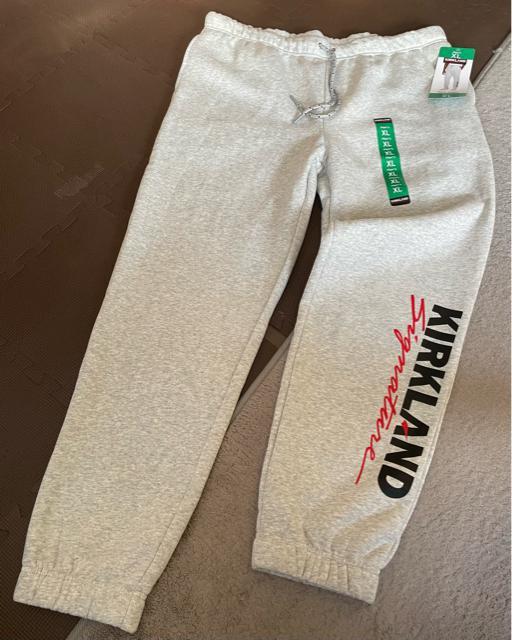 コストコ カークランド スエットパンツ メンズ  Kirkland Signature Men's 裏起毛 グレー XL 新品 < 男性ファッション  コストコ カークランド スエットパンツ メンズ  Kirkland Signature Men's 裏起毛 グレー XL 新品 < 男性ファッションの