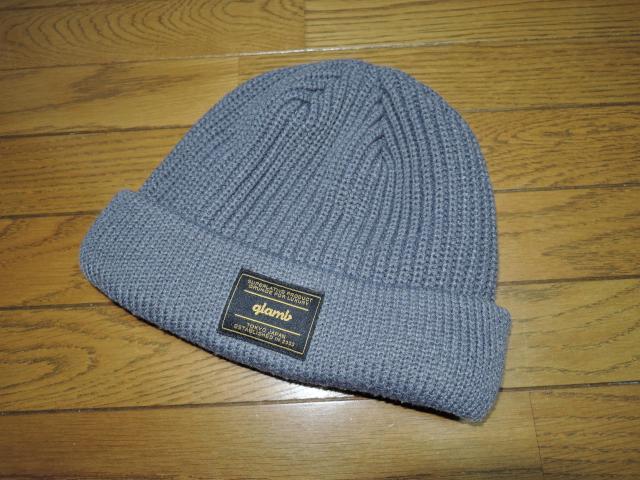 glamb グラム ニットキャップ 灰 ケーブル ニット帽子 < ブランド  glamb グラム ニットキャップ 灰 ケーブル ニット帽子 < ブランドの