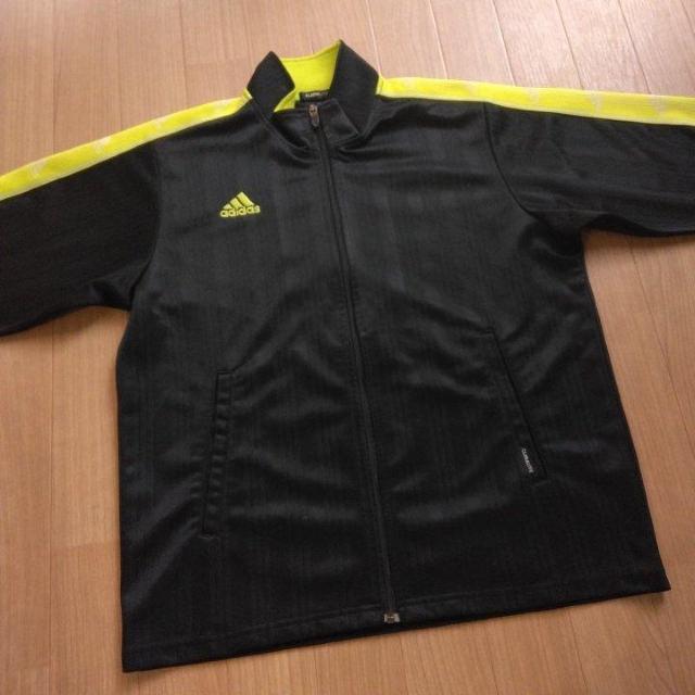 ジップジャケット ジャージー 150 黒 adidas アディダス < ブランド  ジップジャケット ジャージー 150 黒 adidas アディダス < ブランドの