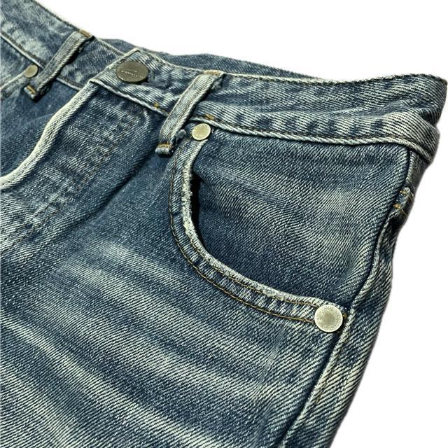 STUNNING LURE ダメージ加工 ストレート デニム パンツ < ブランド STUNNING LURE ダメージ加工 ストレート デニム パンツ < ブランドの