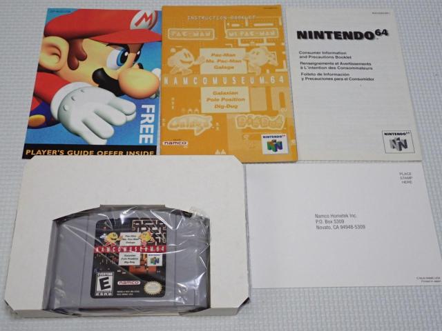 N64★NAMCO MUSEUM 64 海外版 北米版 端子清掃済 < ゲーム本体/ソフト  N64★NAMCO MUSEUM 64 海外版 北米版 端子清掃済 < ゲーム本体/ソフトの