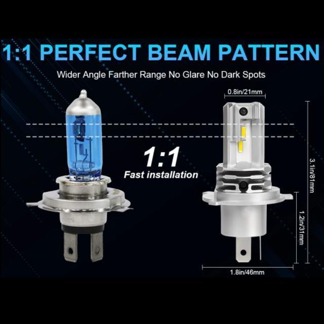 ň i nCp[ H4LEDCg |tHȂ^Cv LEDwbhCg3000lm H4 Hi/Lo  /oCN