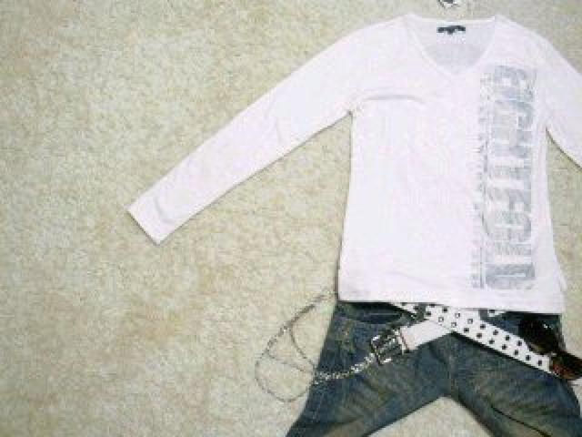 オラオラ.悪羅悪羅.お兄♪VネックプリントロンT < 男性ファッション オラオラ.悪羅悪羅.お兄♪VネックプリントロンT < 男性ファッションの