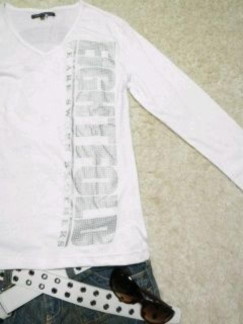 オラオラ.悪羅悪羅.お兄♪VネックプリントロンT < 男性ファッション オラオラ.悪羅悪羅.お兄♪VネックプリントロンT < 男性ファッションの