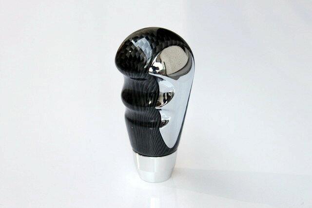 汎用シフトノブ type18 カーボン調Xクロムメッキ < 自動車/バイク 汎用シフトノブ type18 カーボン調Xクロムメッキ < 自動車/バイク