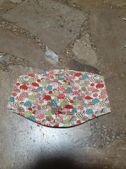 ハンドメイド・マスクカバー・キノコ柄・マッシュ < 女性ファッション  ハンドメイド・マスクカバー・キノコ柄・マッシュ  < 女性ファッションの