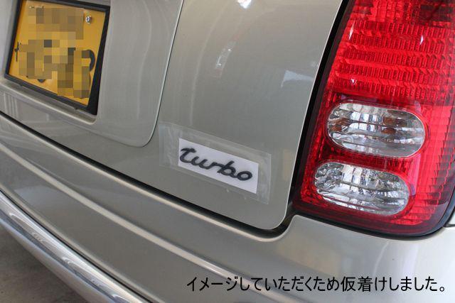 3色から選択 金属製TURBOエンブレム ポルシェ風 < 自動車/バイク 3色から選択 金属製TURBOエンブレム ポルシェ風 < 自動車/バイク