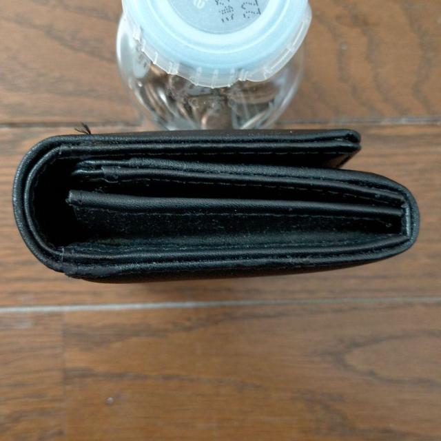 折財布 ブラック look  美品 < 女性ファッション  折財布 ブラック look  美品 < 女性ファッションの