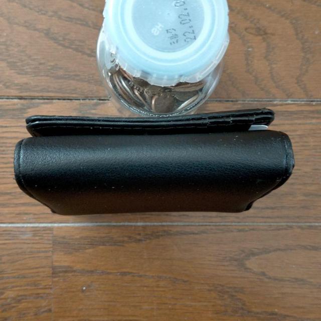 折財布 ブラック look  美品 < 女性ファッション  折財布 ブラック look  美品 < 女性ファッションの