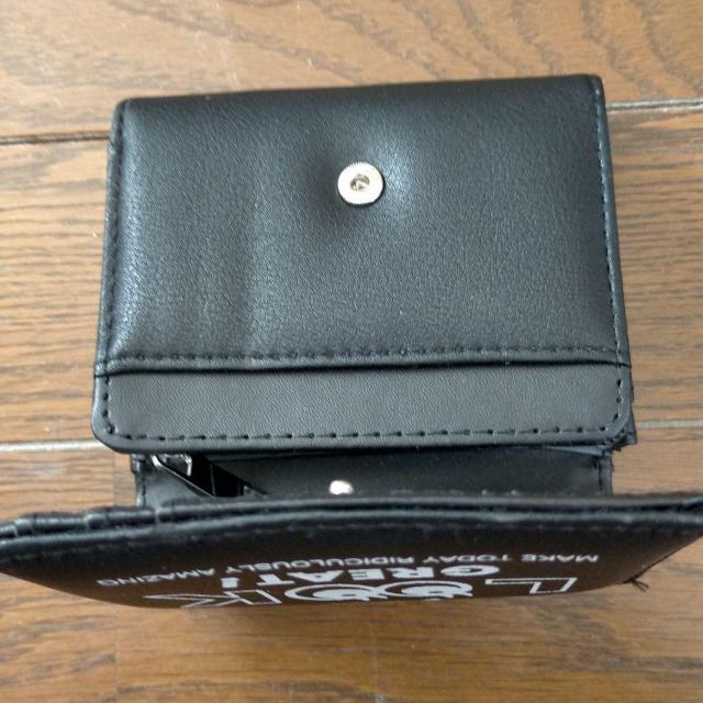 折財布 ブラック look  美品 < 女性ファッション  折財布 ブラック look  美品 < 女性ファッションの
