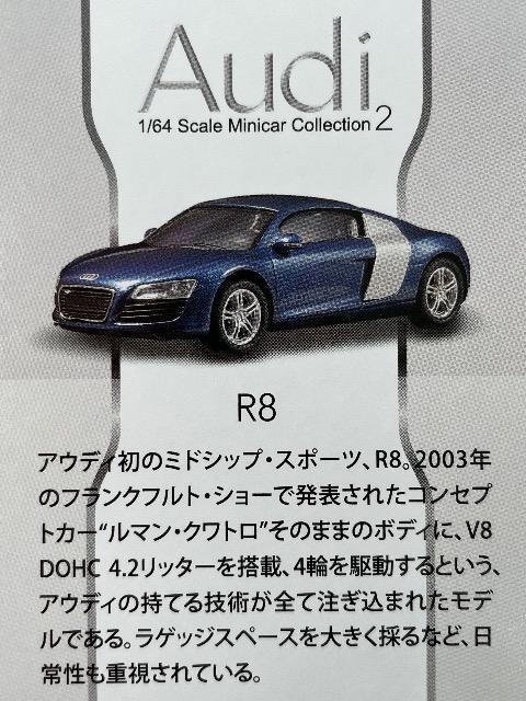 アウディ2 R8 ★京商サンクス限定★ < ホビー  アウディ2 R8 ★京商サンクス限定★ < ホビーの