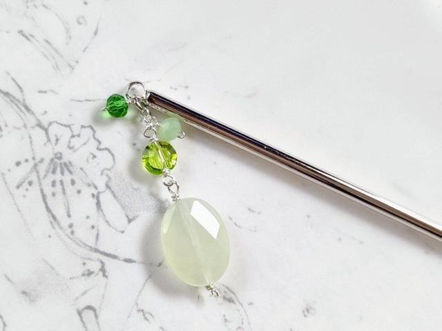 *ニュージェイドのかんざし*SF 23029 < 女性ファッション  *ニュージェイドのかんざし*SF 23029  < 女性ファッションの