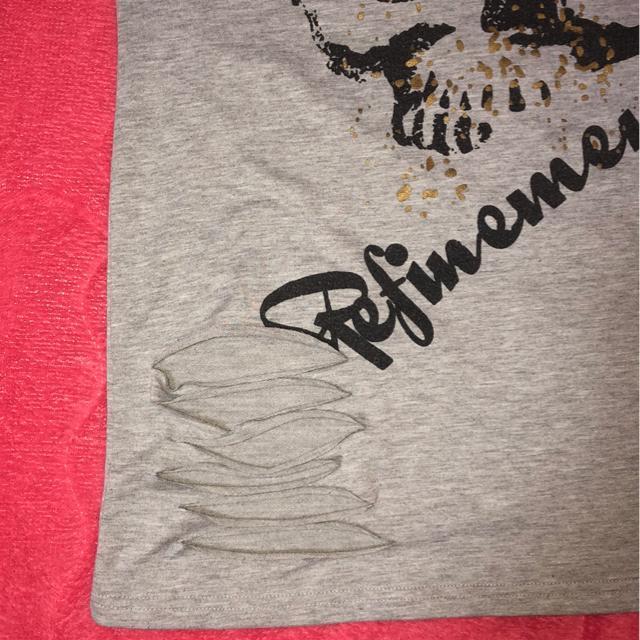 Stella スカル柄 フロントバック切り裂き露出 ダメージトップス < 女性ファッション Stella スカル柄 フロントバック切り裂き露出 ダメージトップス < 女性ファッションの