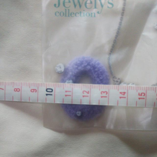 パイルヘアゴム パープル一個入り ラベンダー ヘアアクセサリー ヘアアレンジ < 女性ファッション  パイルヘアゴム パープル一個入り ラベンダー ヘアアクセサリー ヘアアレンジ < 女性ファッションの