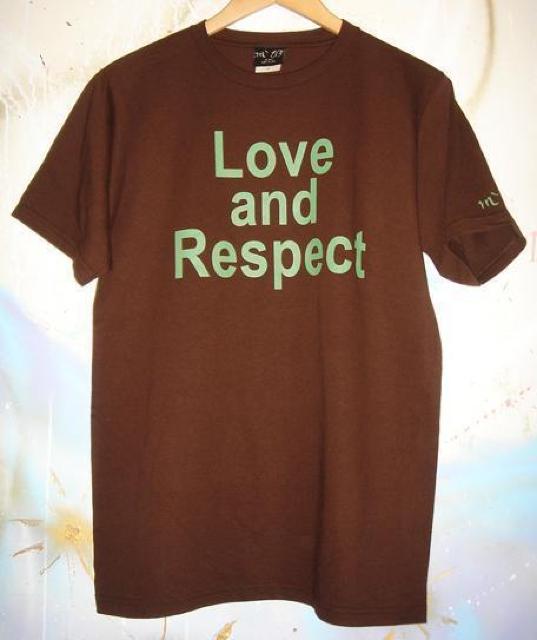 Love and Respect Tシャツ (Organic Cotton) ルーツ ロック レゲエ ラスタ L < 男性ファッション Love and Respect Tシャツ (Organic Cotton) ルーツ ロック レゲエ ラスタ L < 男性ファッションの