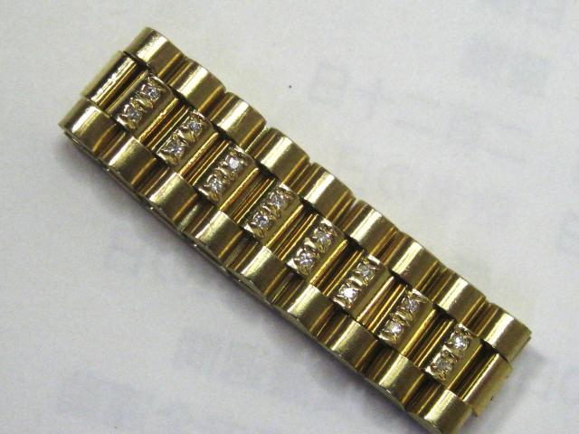 美品18K 750 18金 ダイヤ36ヶ入サイズ#22〜22.5 2コマ外せます < 女性アクセサリー/時計  美品18K 750 18金 ダイヤ36ヶ入サイズ#22〜22.5 2コマ外せます < 女性アクセサリー/時計の