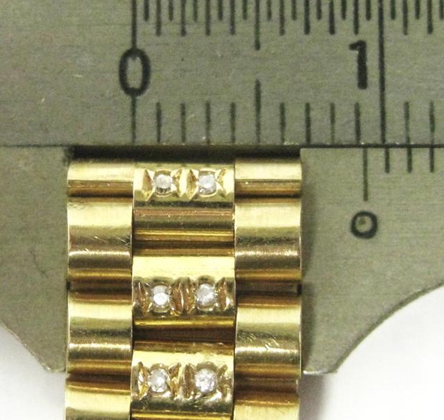 美品18K 750 18金 ダイヤ36ヶ入サイズ#22〜22.5 2コマ外せます < 女性アクセサリー/時計  美品18K 750 18金 ダイヤ36ヶ入サイズ#22〜22.5 2コマ外せます < 女性アクセサリー/時計の