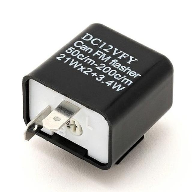 バイク用ウインカーリレーL2ピン 速度調節付 LEDハイフラ防止LEDウインカーリレー ICウインカーリレー スピードコントロール < 自動車/バイク バイク用ウインカーリレーL2ピン 速度調節付 LEDハイフラ防止LEDウインカーリレー ICウインカーリレー スピードコントロール < 自動車/バイク