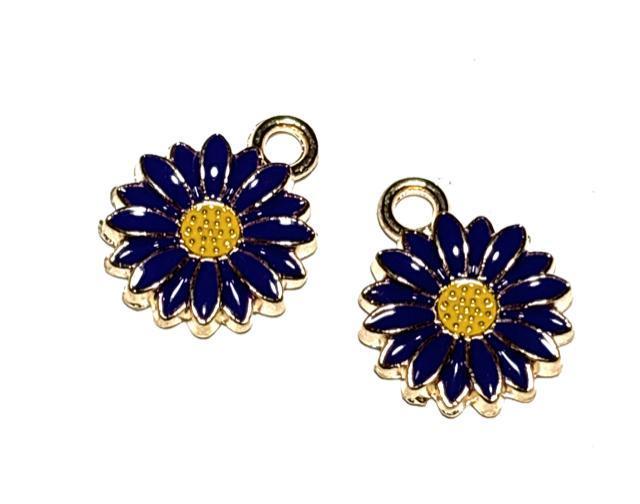 514 マーガレット系のお花 青紫2個 植物 金属チャーム エナメルパーツ < ペット/手芸/園芸 514 マーガレット系のお花 青紫2個 植物 金属チャーム エナメルパーツ < ペット/手芸/園芸の