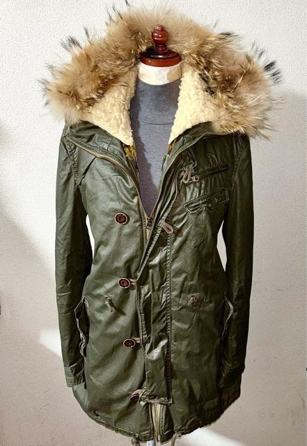 美品 ABAHOUSE アバハウス 定価5万円程 ファー 毛皮 モッズコート N-3B ミリタリー ジャケット キレカジ セレクト < 男性ファッション 美品 ABAHOUSE アバハウス 定価5万円程 ファー 毛皮 モッズコート N-3B ミリタリー ジャケット キレカジ セレクト < 男性ファッションの