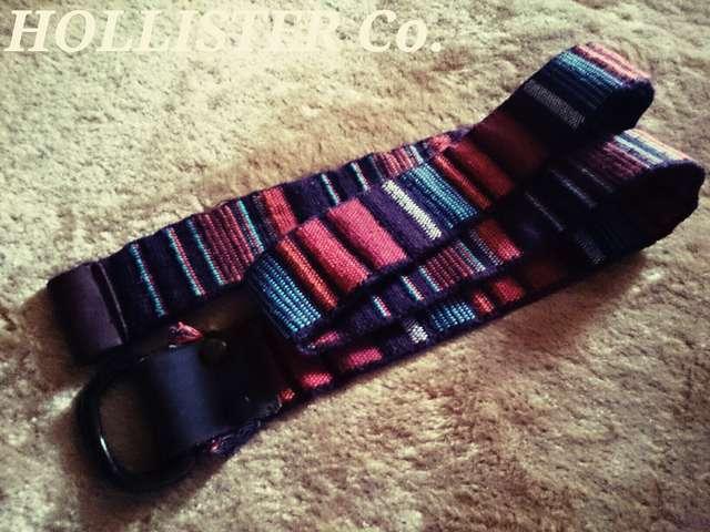 【Hollister】ホリスター Vintage レザー×コットン コンビベルト 34/ネイティブ柄 < ブランド 【Hollister】ホリスター Vintage レザー×コットン コンビベルト 34/ネイティブ柄 < ブランドの