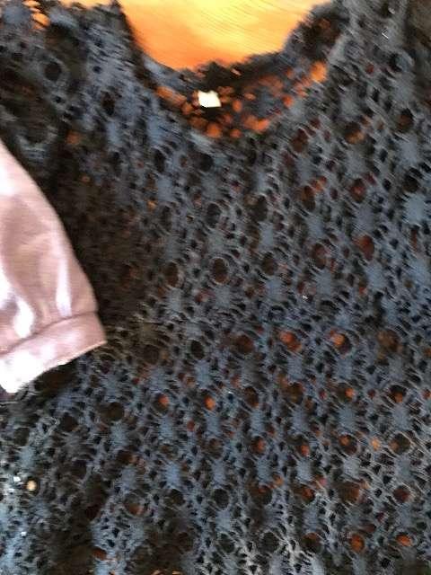 ノーメーカーのワンピース+〓色編み サイズ95-100 < キッズ/ベビー  ノーメーカーのワンピース+〓色編み サイズ95-100 < キッズ/ベビーの